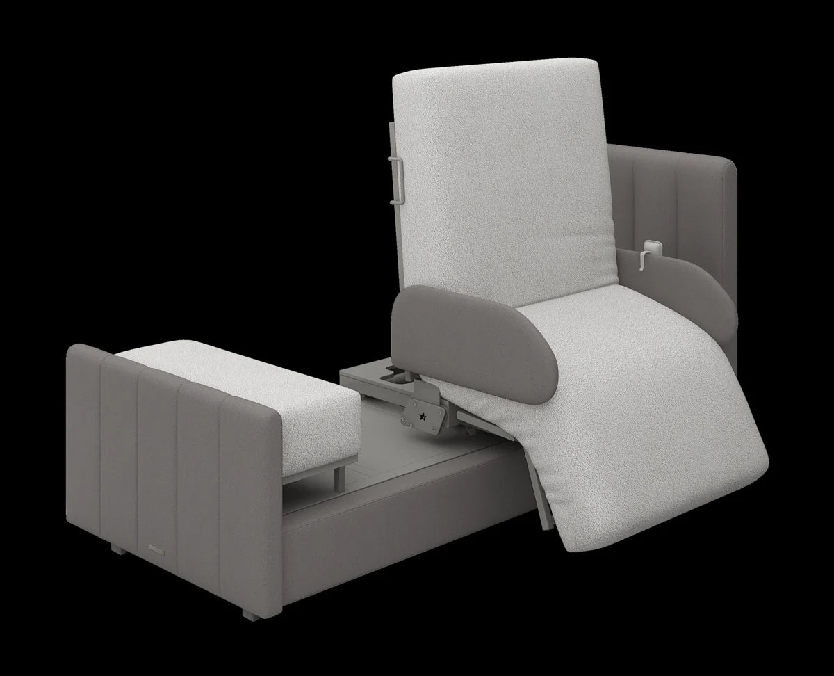Orin Full Electric Rotating Adjustable Bed with Stand Assist By Starsleep