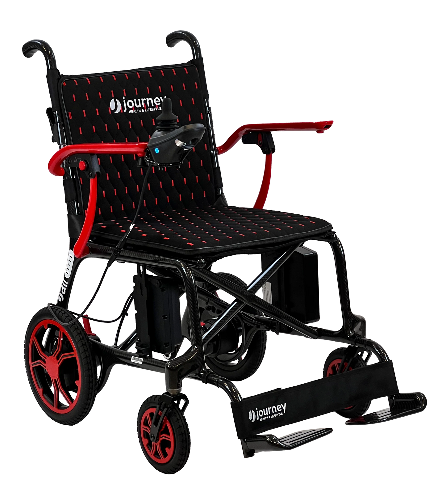 JOURNEY AIR ELITE "WORLD'S LIGHTEST" CARBON FIBER FOLDING POWER CHAIR