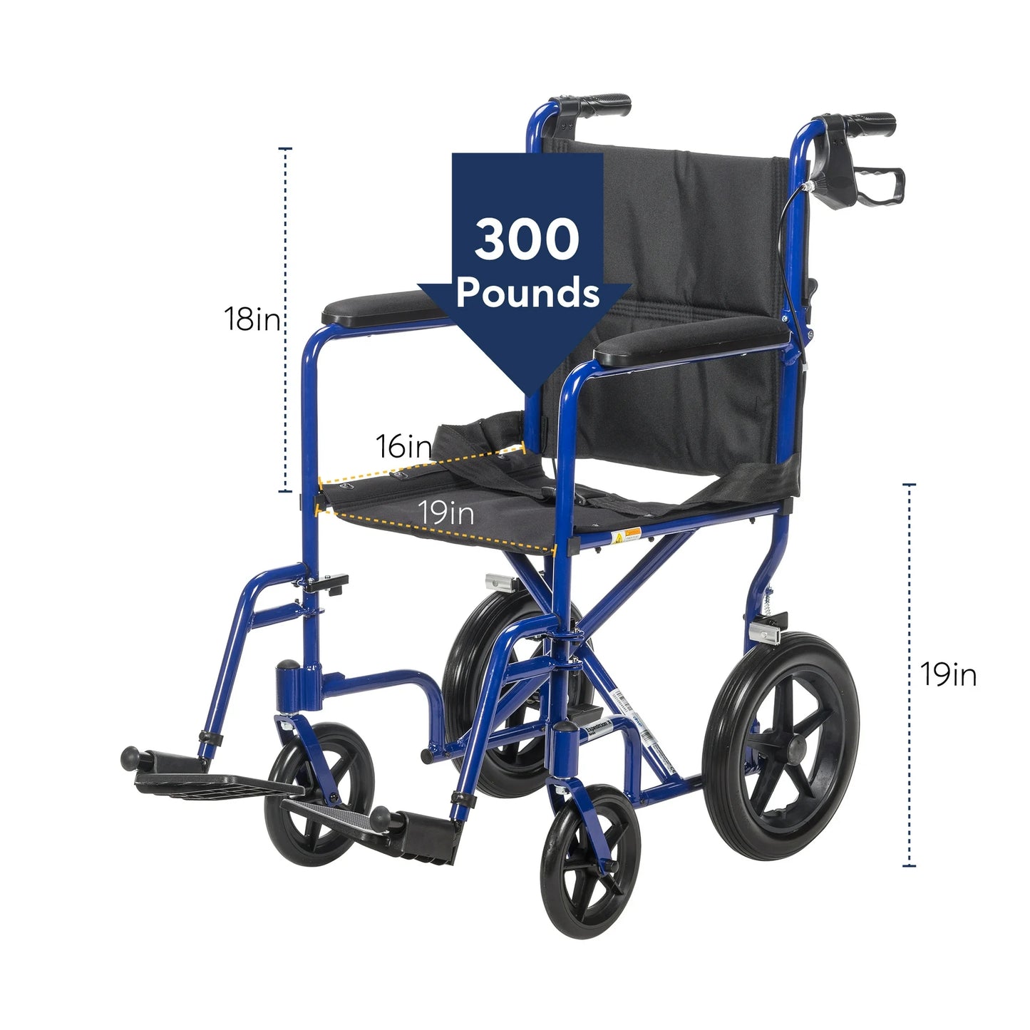 Lightweight Expedition Aluminum Transport Chair
