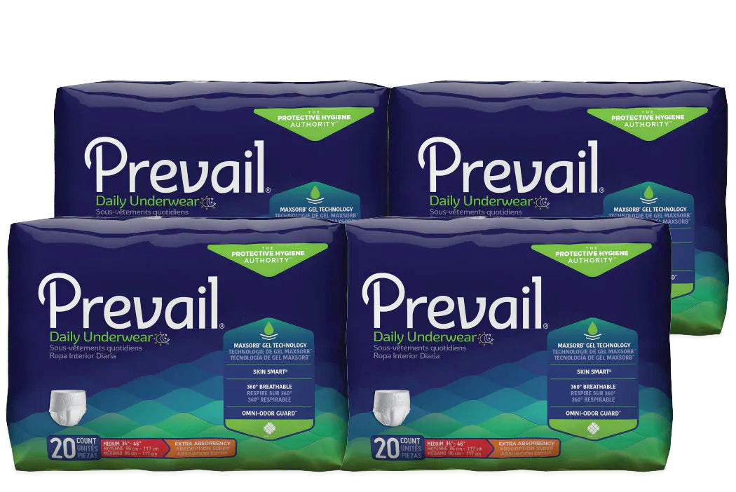 Prevail Case of 4 Packs