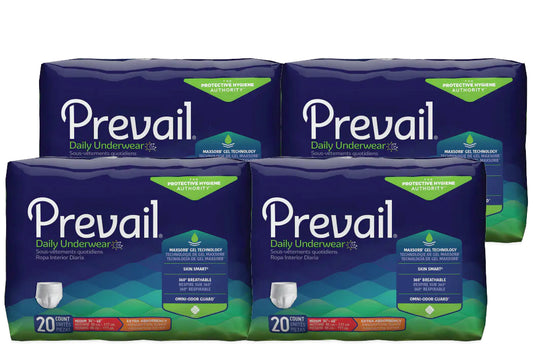 Prevail case of 4 Packs