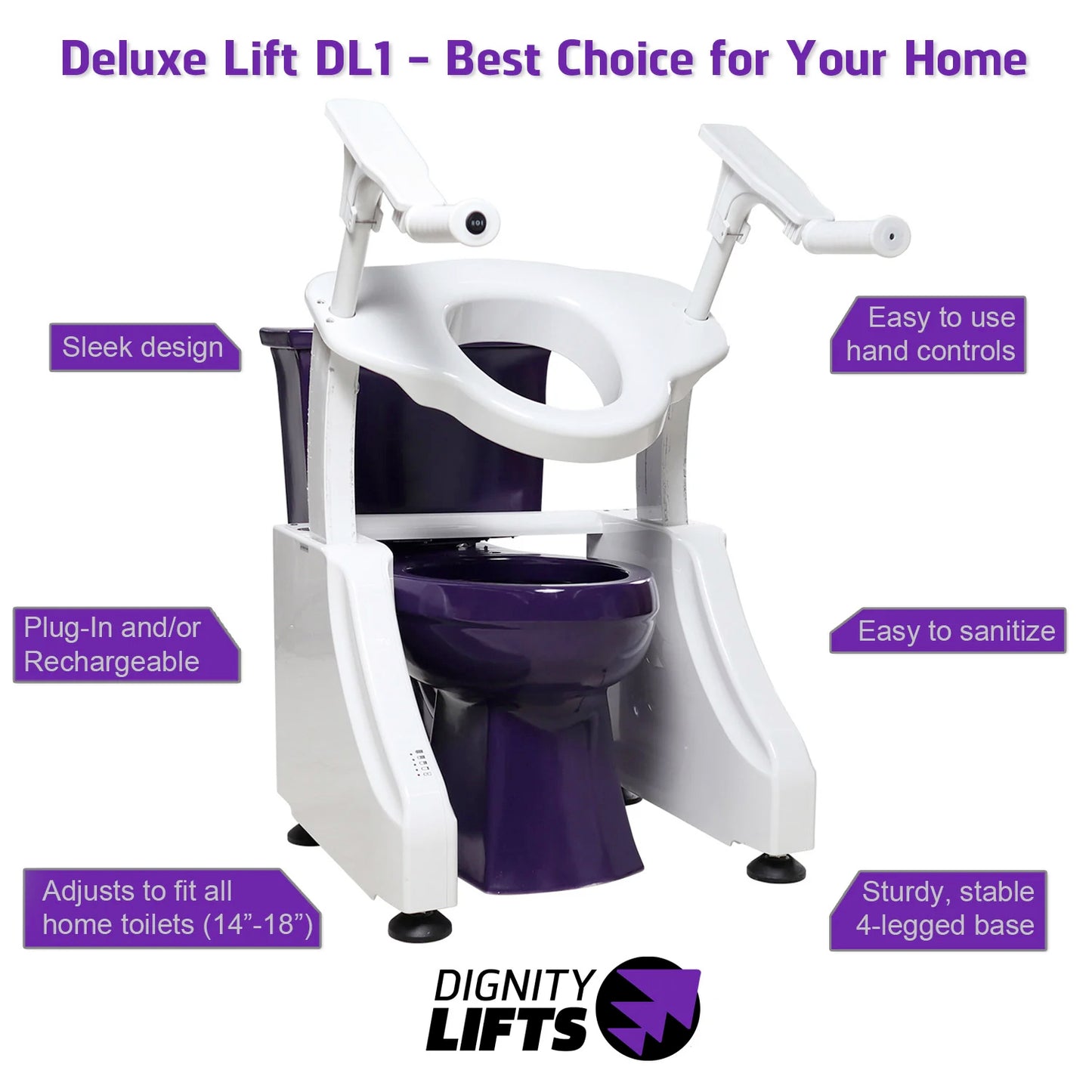 Dignity Lifts - Deluxe Toilet Lift
