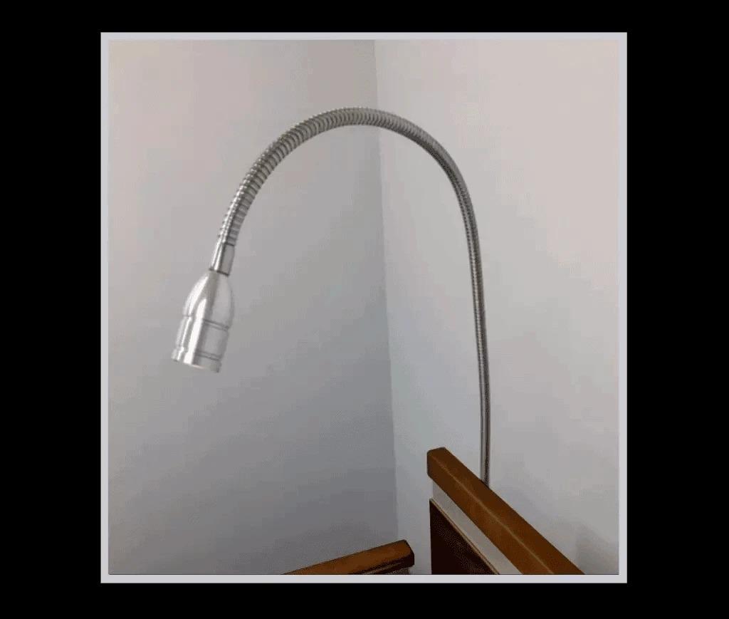 Overbed Reading Light for Aura Beds