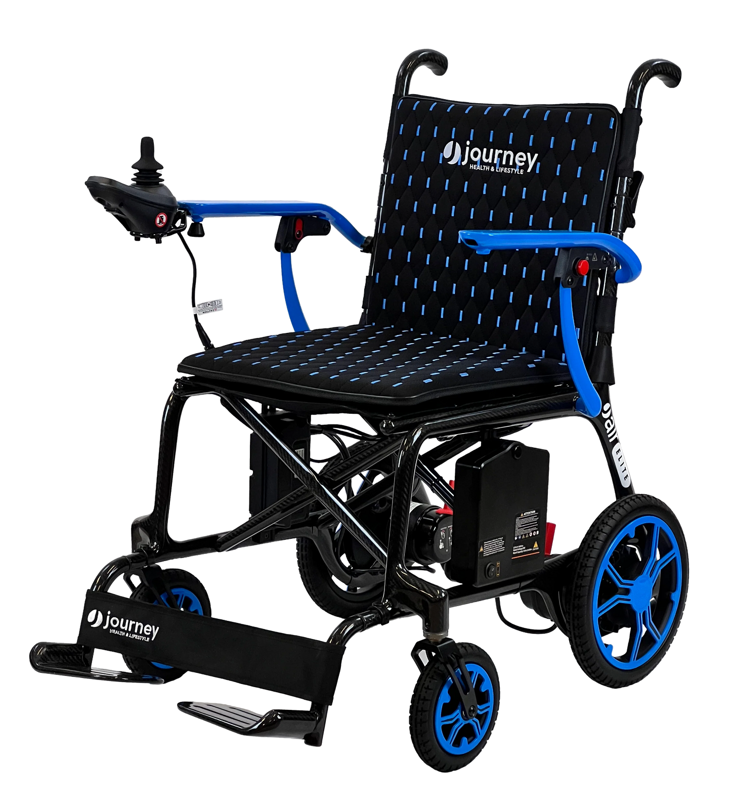 JOURNEY AIR ELITE "WORLD'S LIGHTEST" CARBON FIBER FOLDING POWER CHAIR